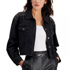 INC Jean jacket cropped